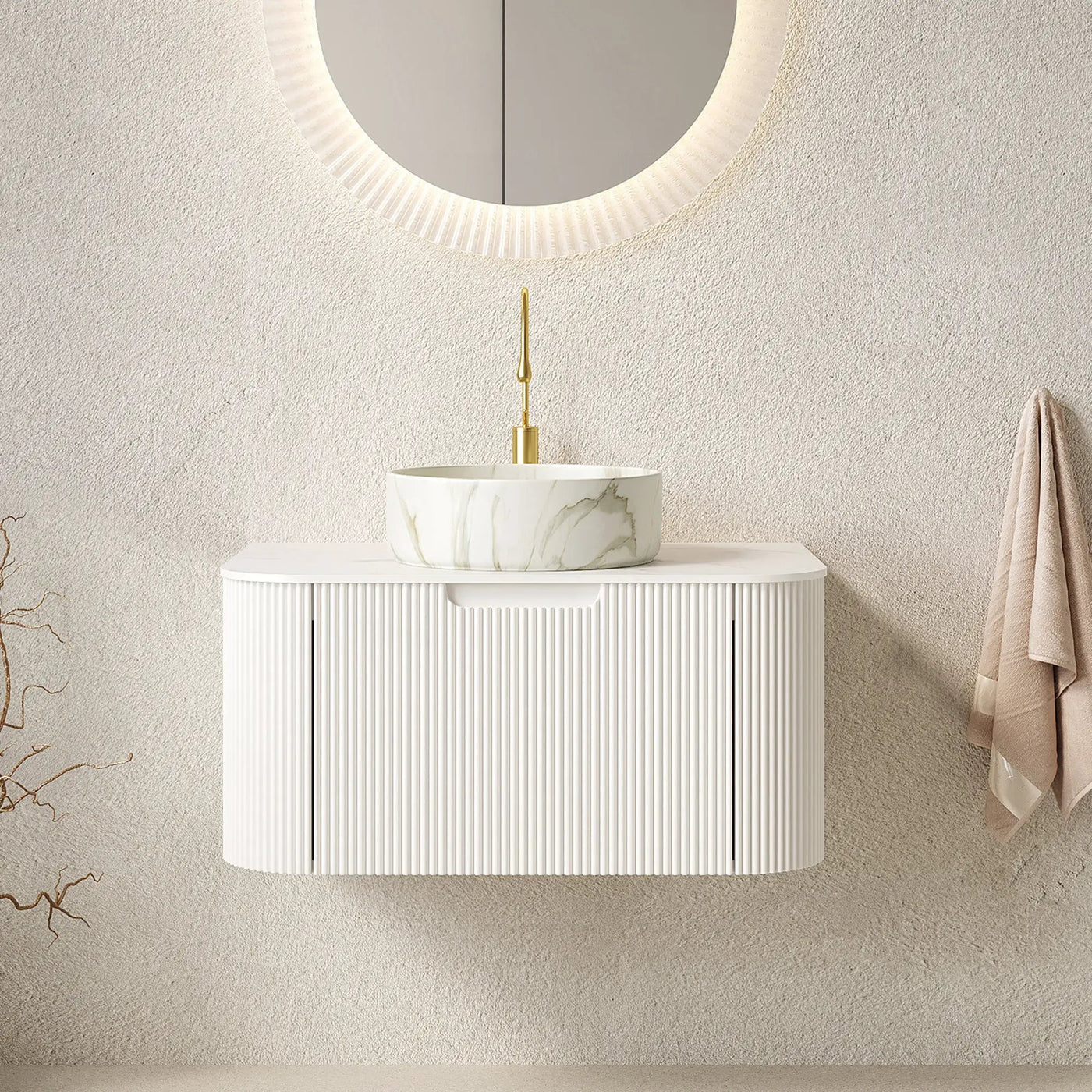 DINA 30" Bathroom Vanity and Sink by HouseOfZazla