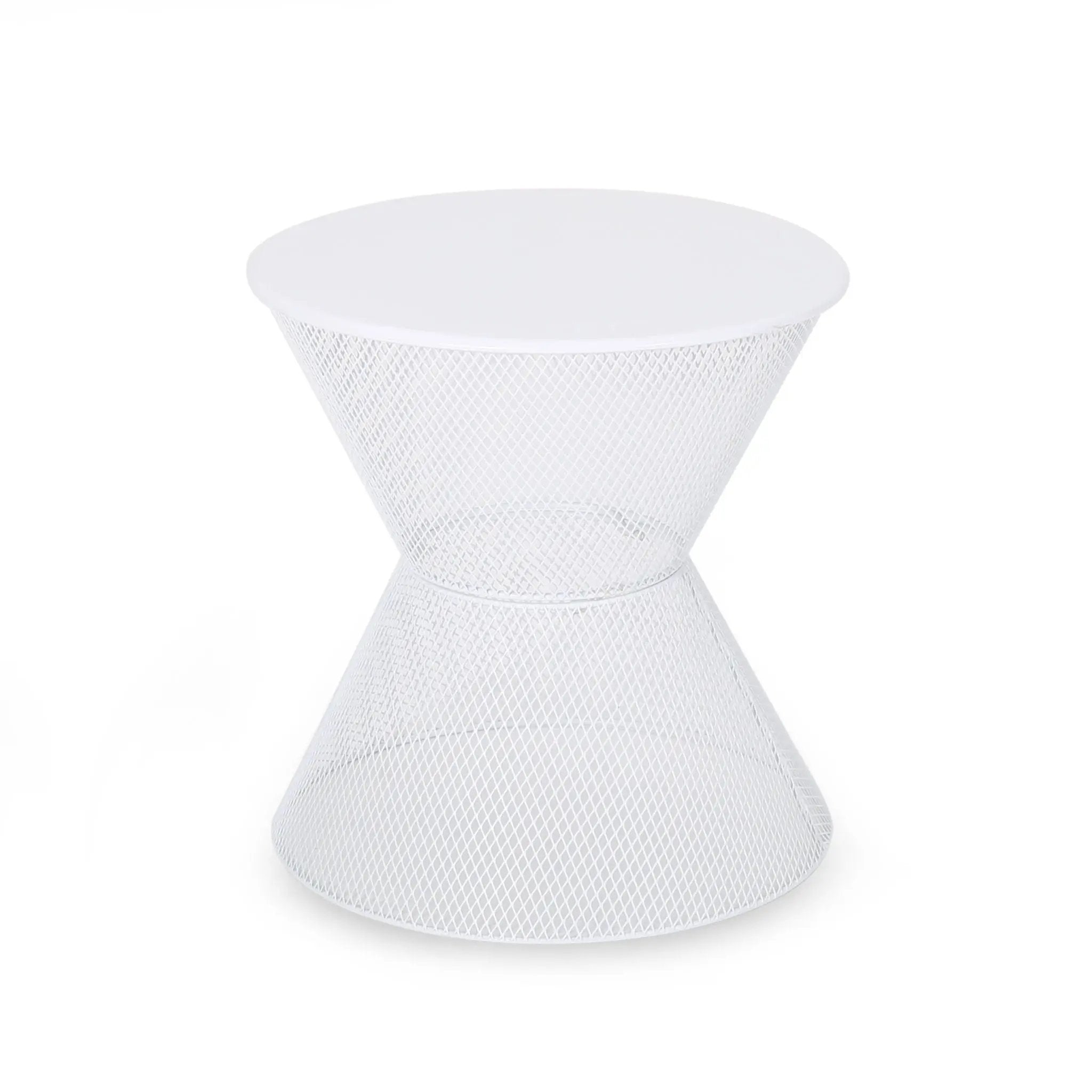 Nevada Contemporary Side Table With Design by HouseOfZazla