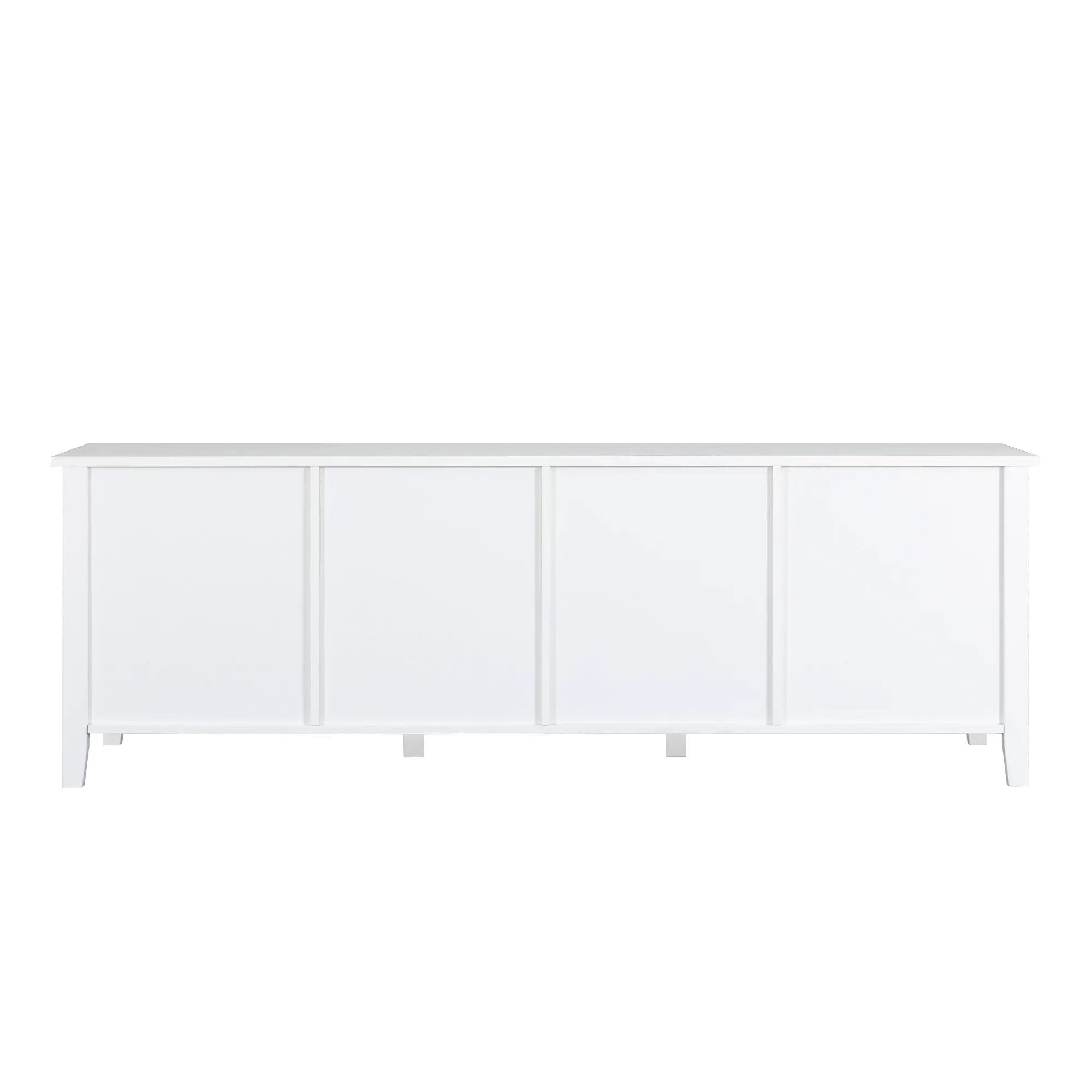StylishTVcabinet Entertainment CenterTV Stand, TVconsoletable, Media Console, Solidwood Frame, Changhong Glass Door, Metal Handle by HouseOfZazla