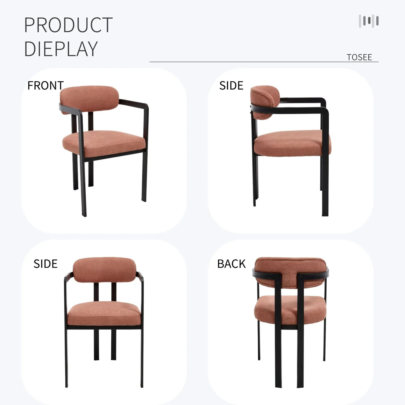 Dining Arm Chairs (Set of 2) by Unique Piece Furniture