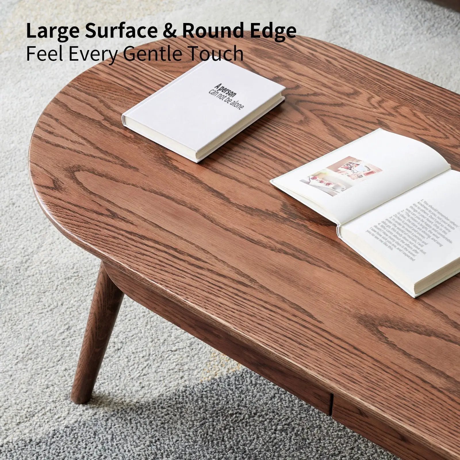 Capsule Centre Low Table With Drawers Coffee Table by Unique Piece Furniture