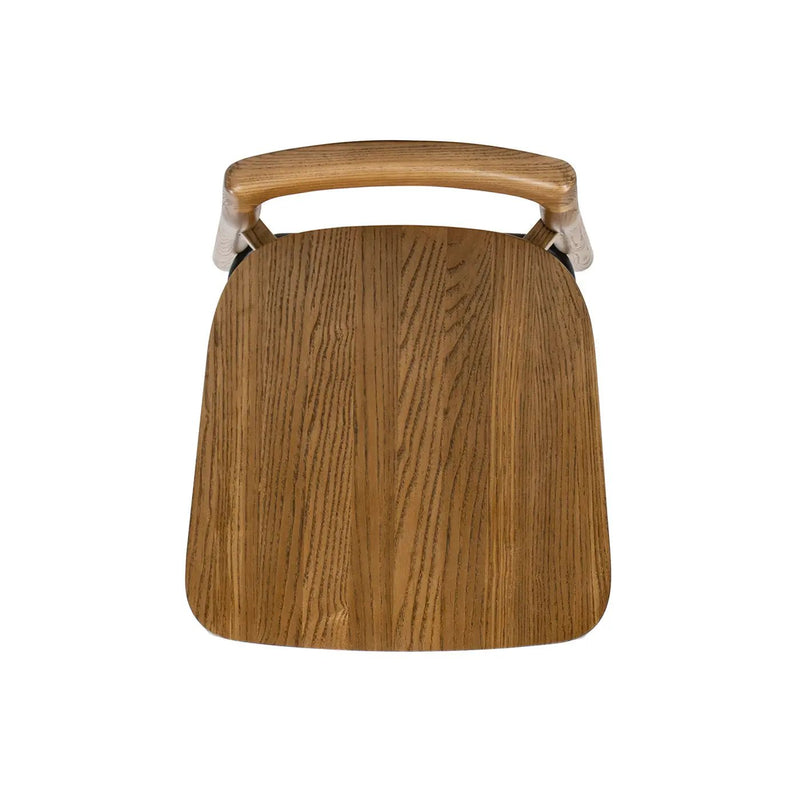 Sven 30" Modern Minimalist Low Back Wood Barstool by HouseOfZazla