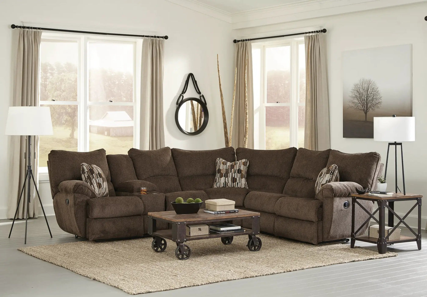 Elliott - Reclining Sectional by Unique Piece Furniture