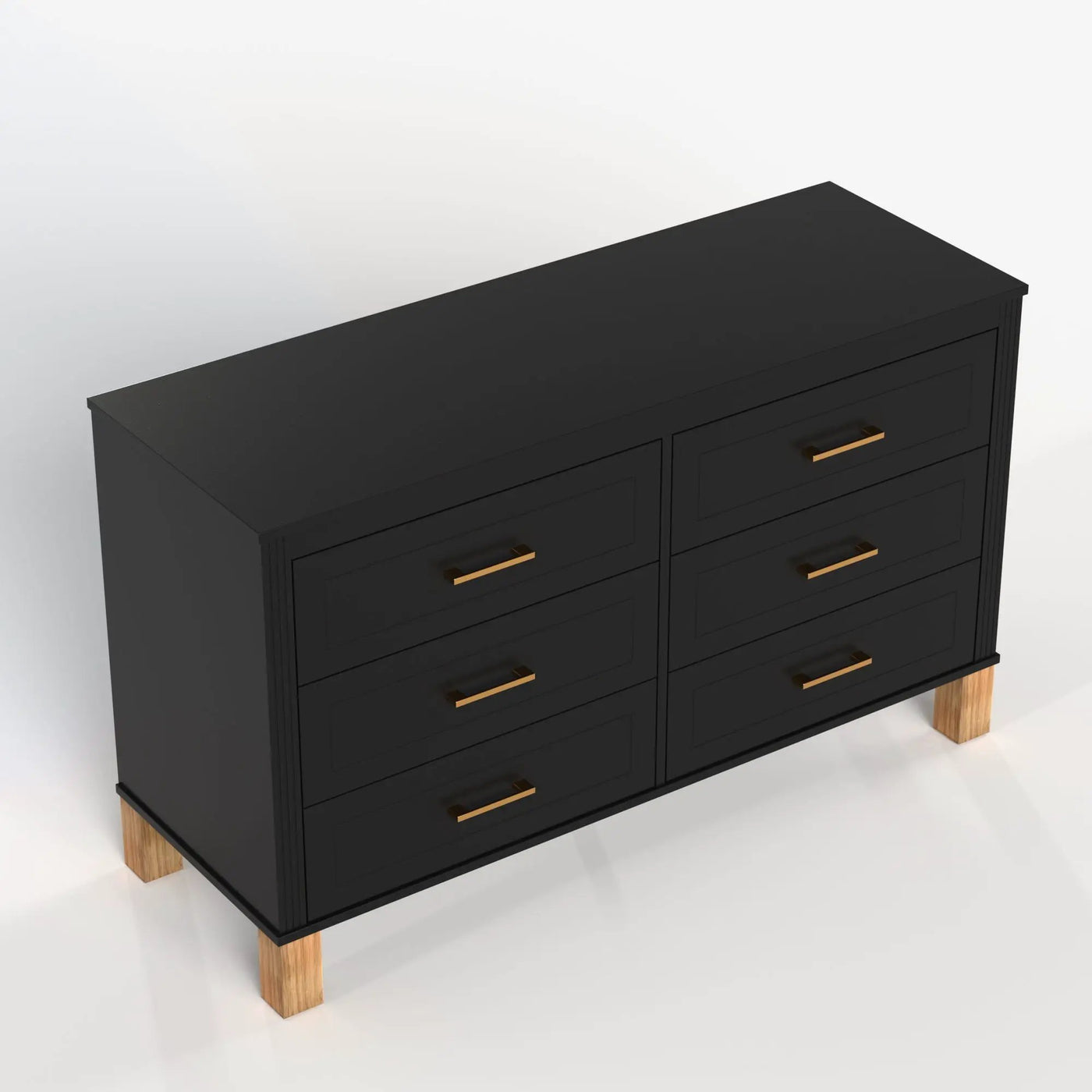 6 Drawer Double Dresser by HouseOfZazla