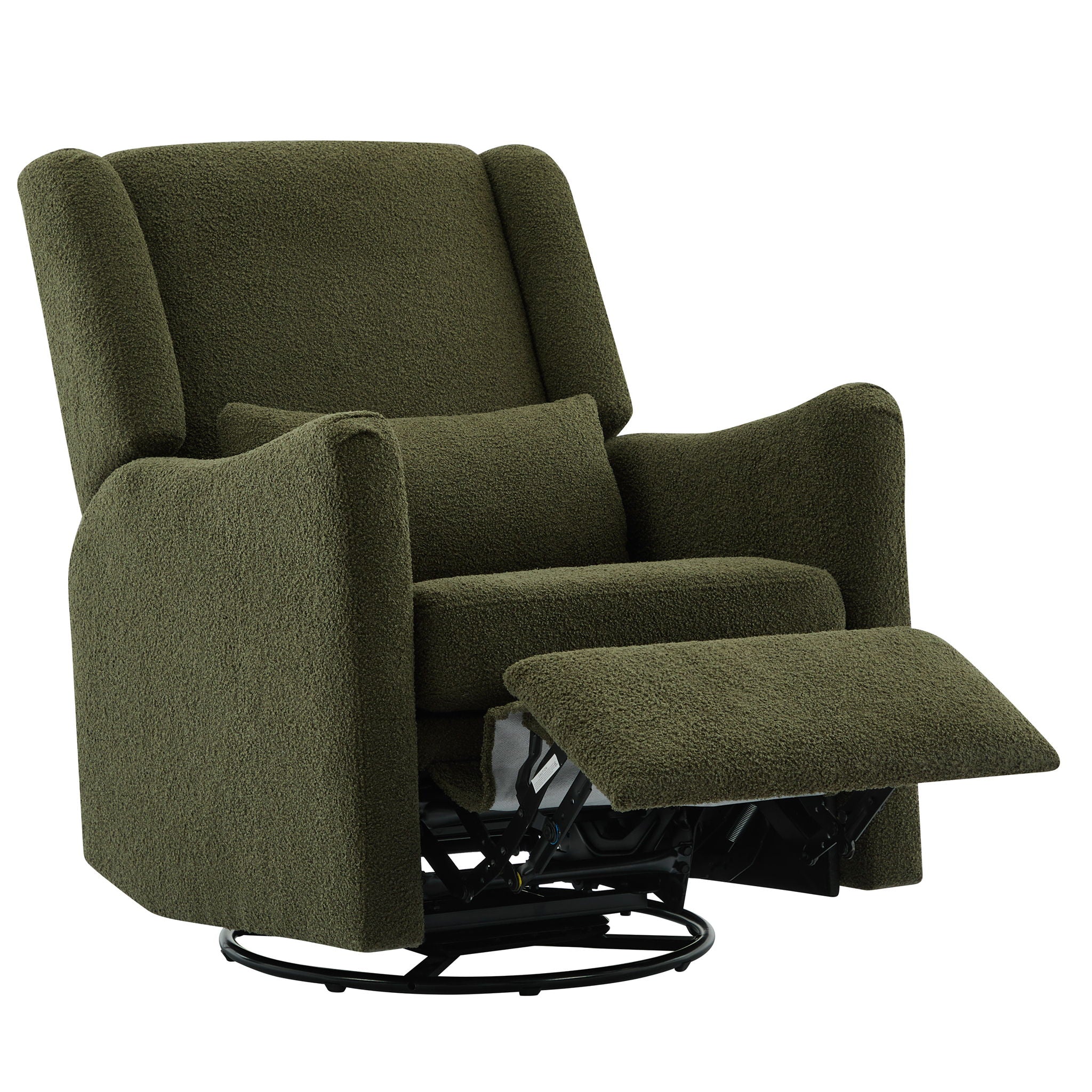 Wide Wingback Swivel Glider Rocker Recliner Chair by HouseOfZazla