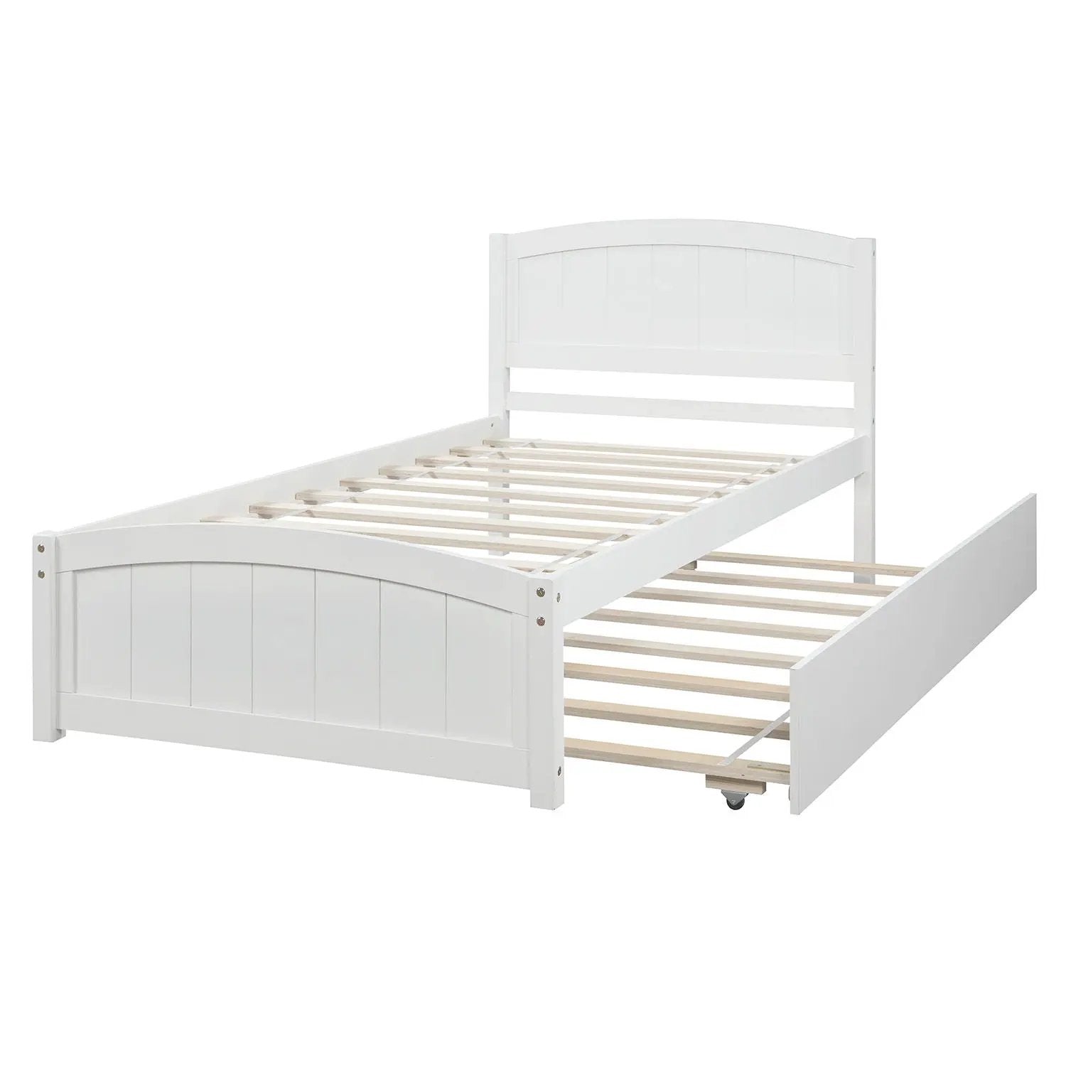 Platform Bed & Headboard, Footboard And Wood Slat Support by HouseOfZazla