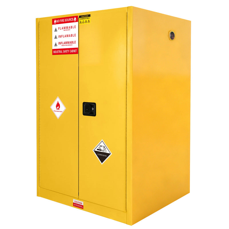 90 Gal Flammable Safety Cabinet, 43"W x 34"D x 65"H by HouseOfZazla