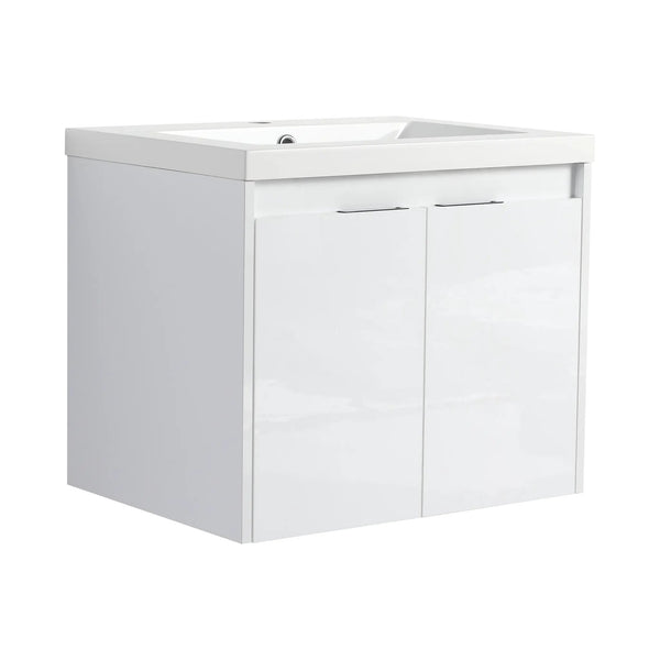 24" Bathroom Vanity With Resin Sink