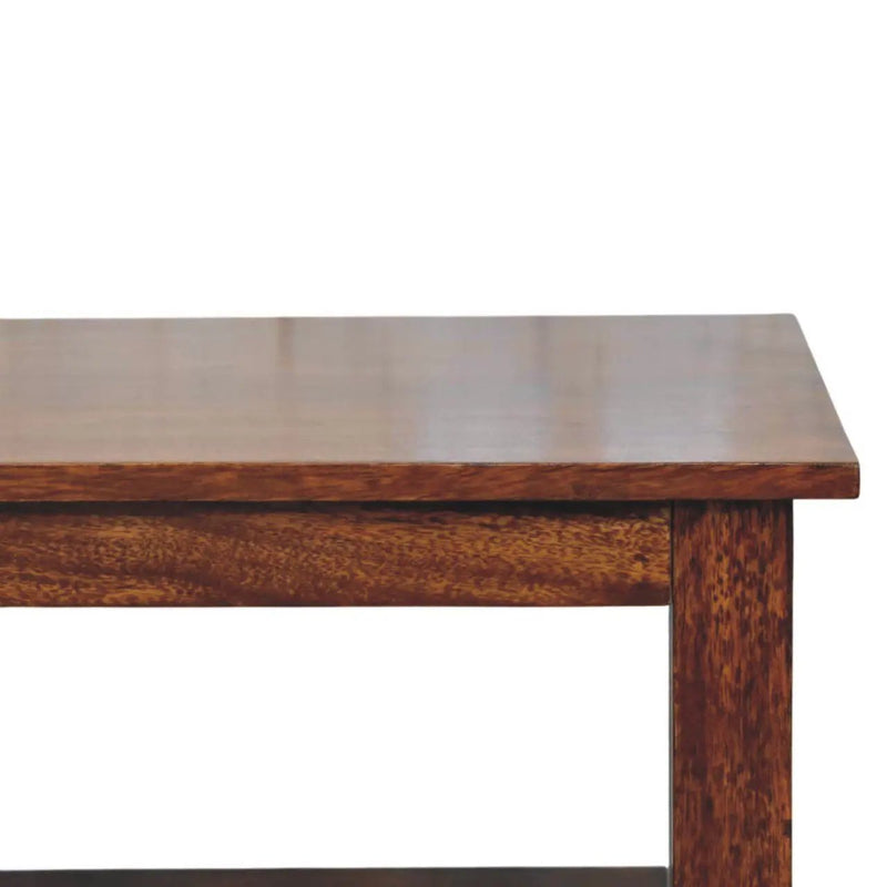 Belmont - X Frame Coffee Table - Brown by HouseOfZazla