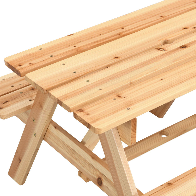 Durable Solid Wood Children's Dining Table And Chairs Set, Multi-Functional by HouseOfZazla