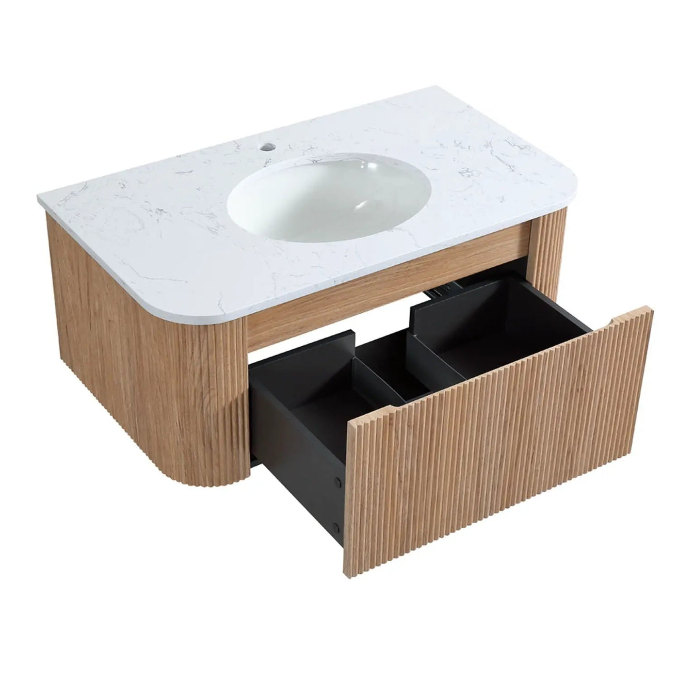 Wall Mounted Bathroom Vanity With Sink by HouseOfZazla