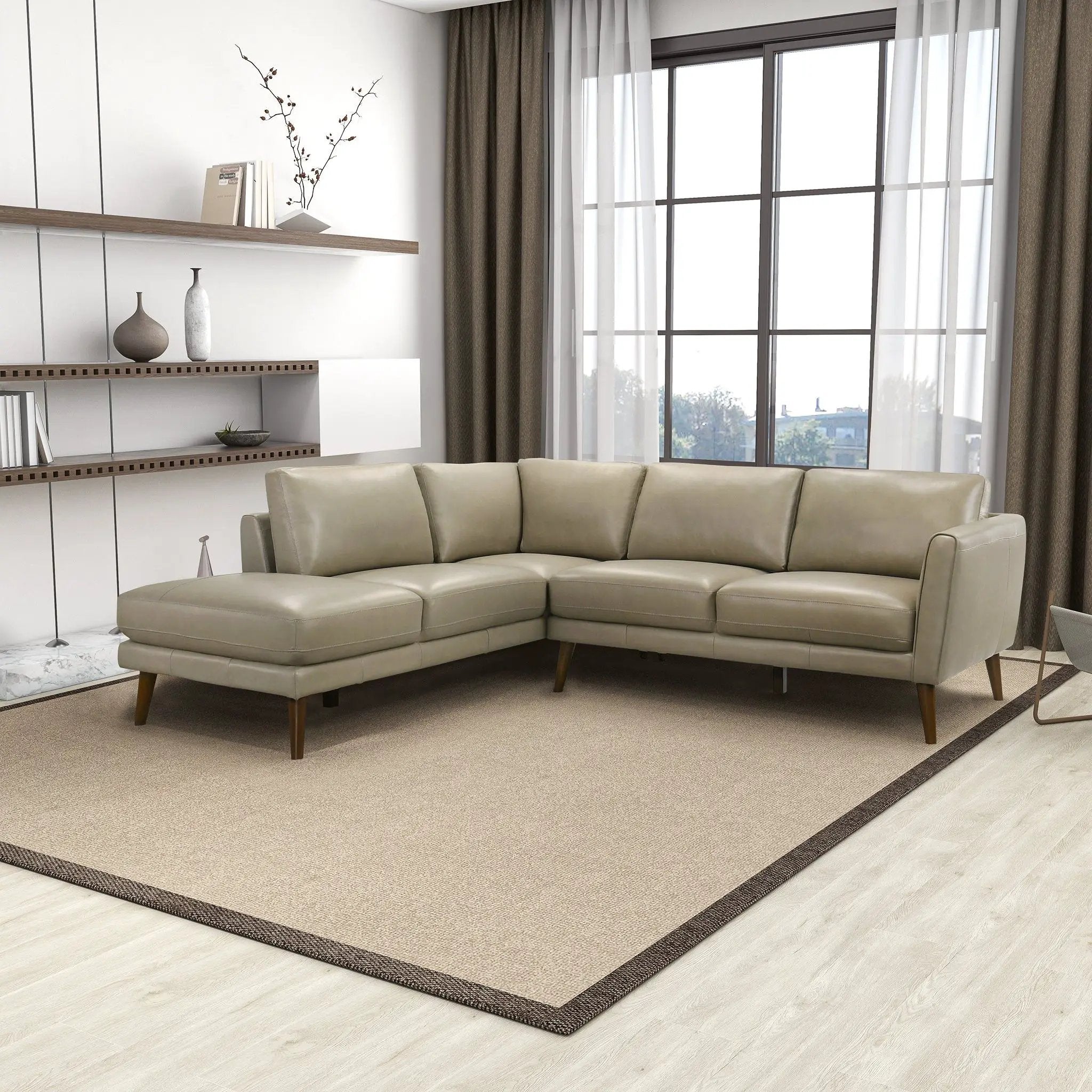 Benson - Sectional Sofa With Chaise by HouseOfZazla