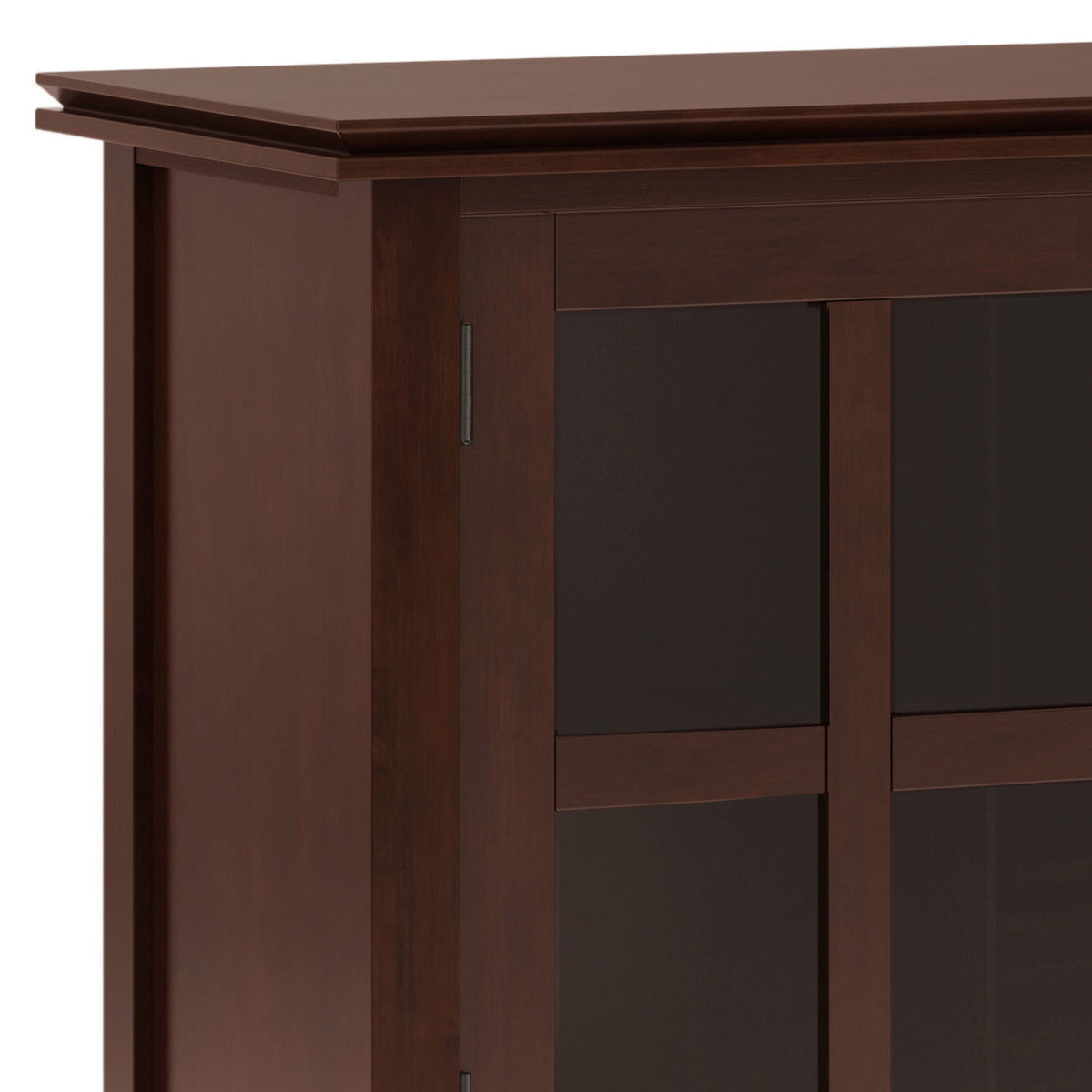 Large Sideboard Buffet with Glass Doors - Russet Brown, photo 2 of 11