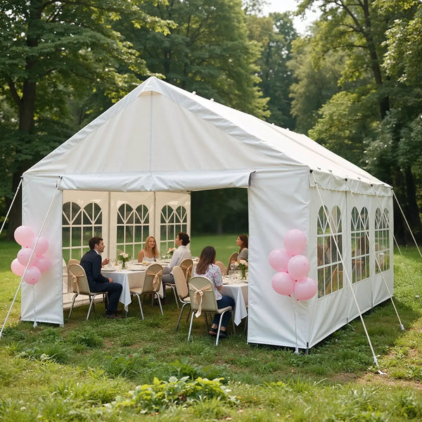 10'x20' Carport Canopy Tent with Removable Sidewalls