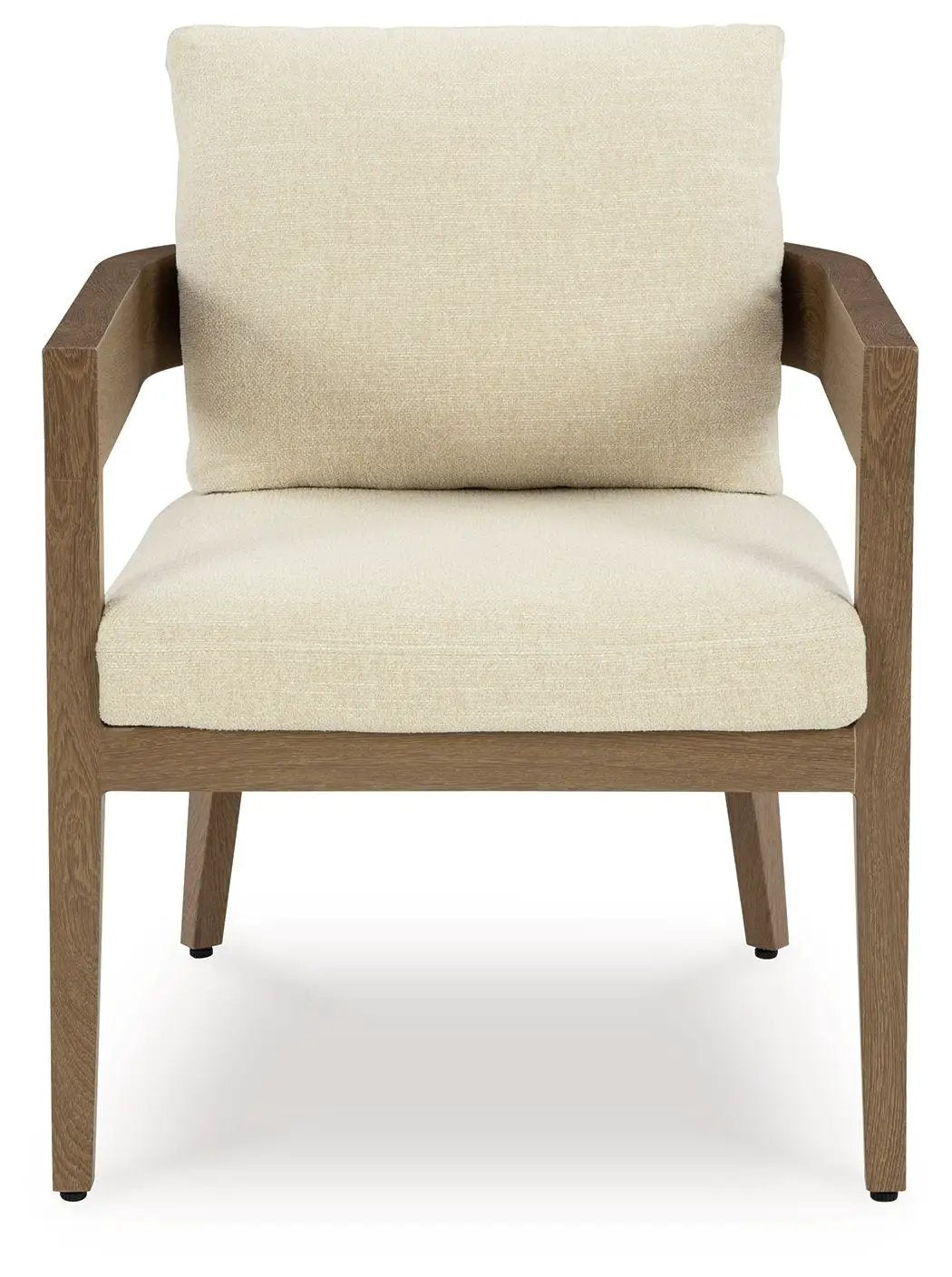 Serene Bay - Arm Chair With Cushion (Set of 2) - Dark Brown / White by Unique Piece Furniture