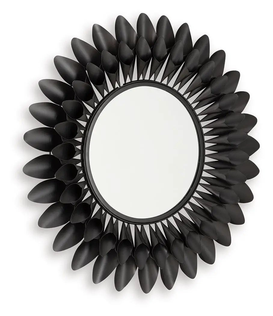 Ryenmour - Accent Mirror - Oil Rubbed Bronze Finish by Unique Piece Furniture