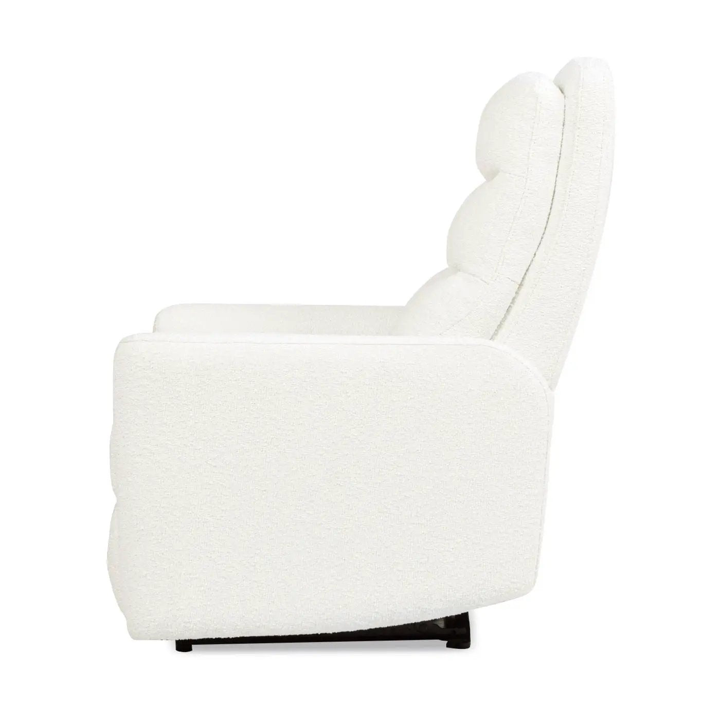 Bloomy - High Back Power Recliner Motion Chair - Chiffon White by HouseOfZazla