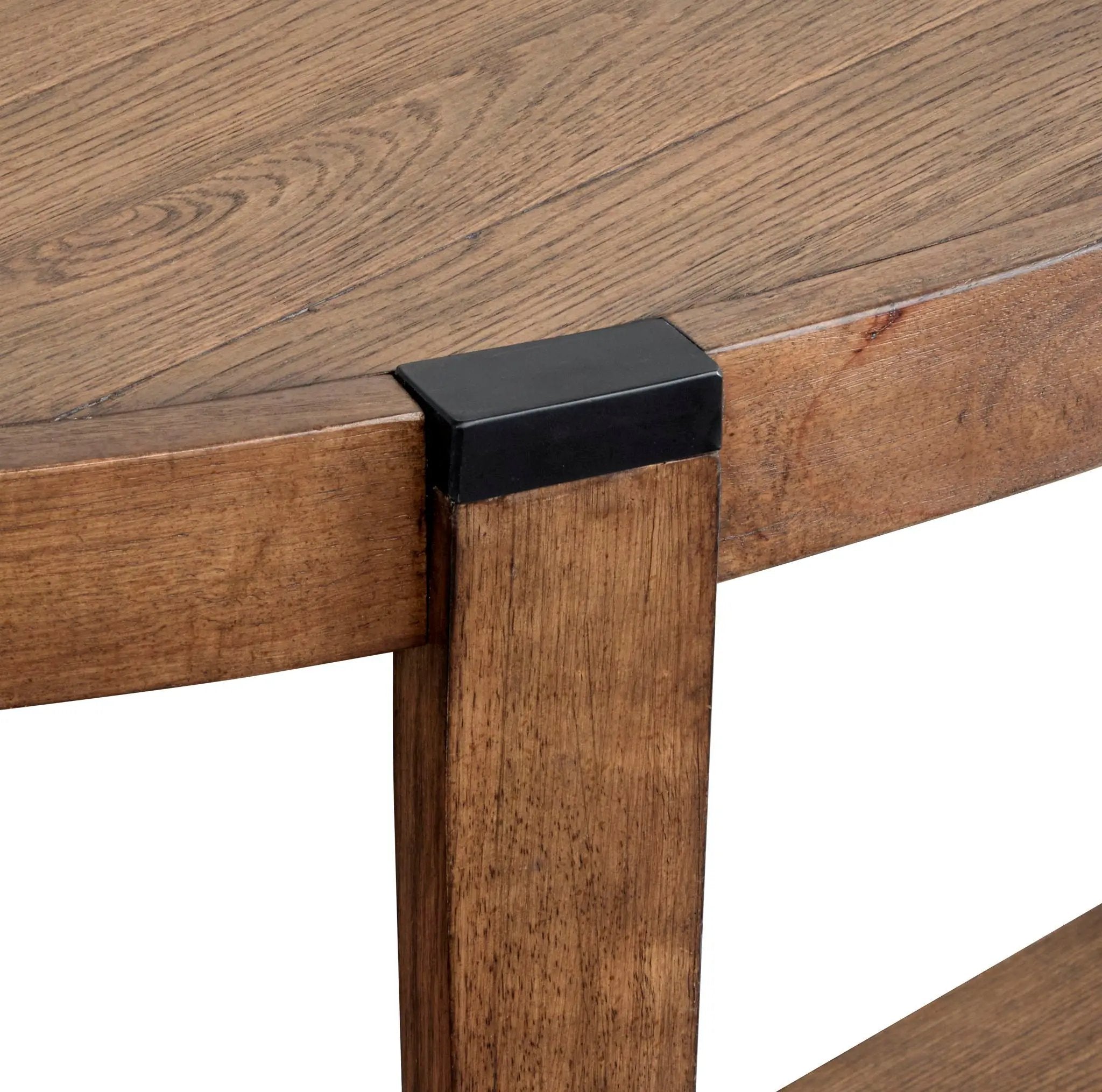 Kaysen - Demilune Sofa Table - Wallaby by Unique Piece Furniture