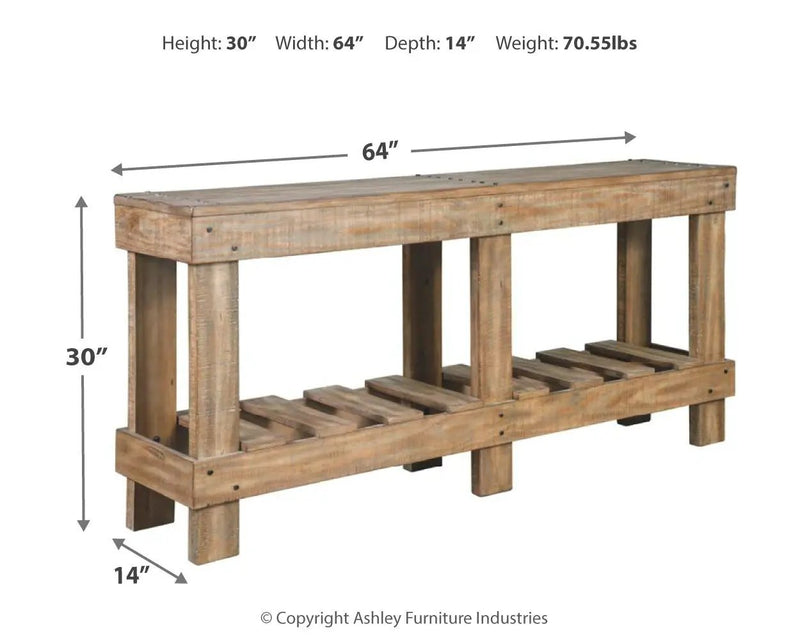 Susandeer - Console Sofa Table - Brown by Unique Piece Furniture