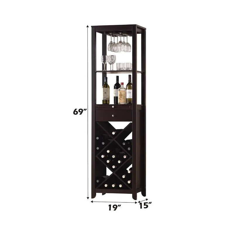 Casey - Wine Cabinet - Wenge by Unique Piece Furniture