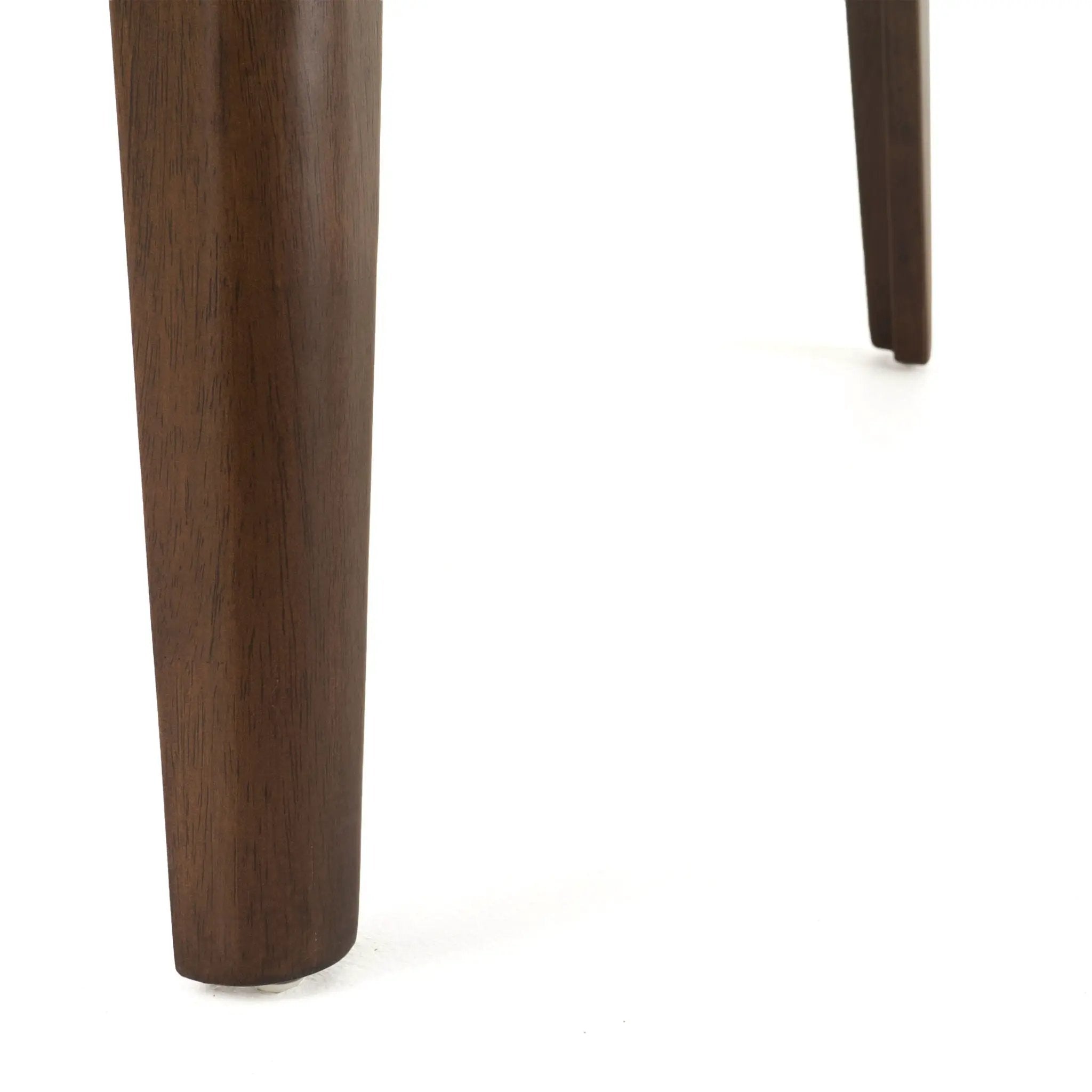 5 Piece Dining Set With 1 Table And 4 Upholstered Chairs - Walnut / Black by HouseOfZazla
