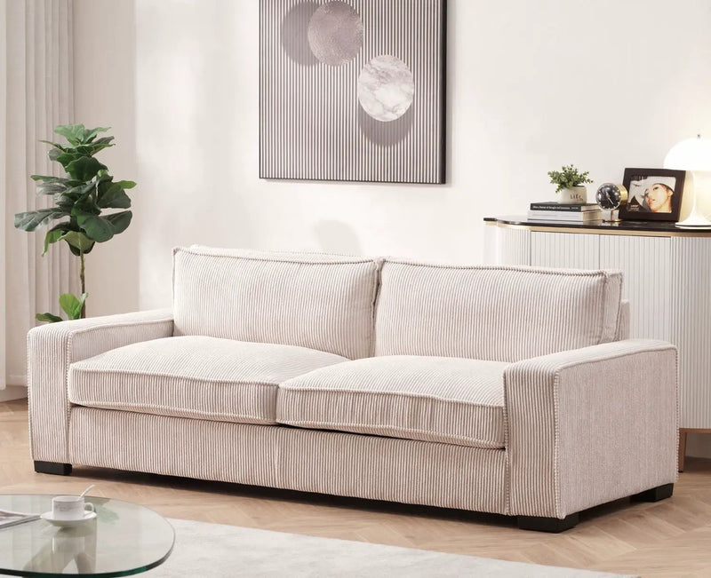 Luxe - Sofa With Sleek Design, Spacious And Comfortable 3 Seater Couch by HouseOfZazla