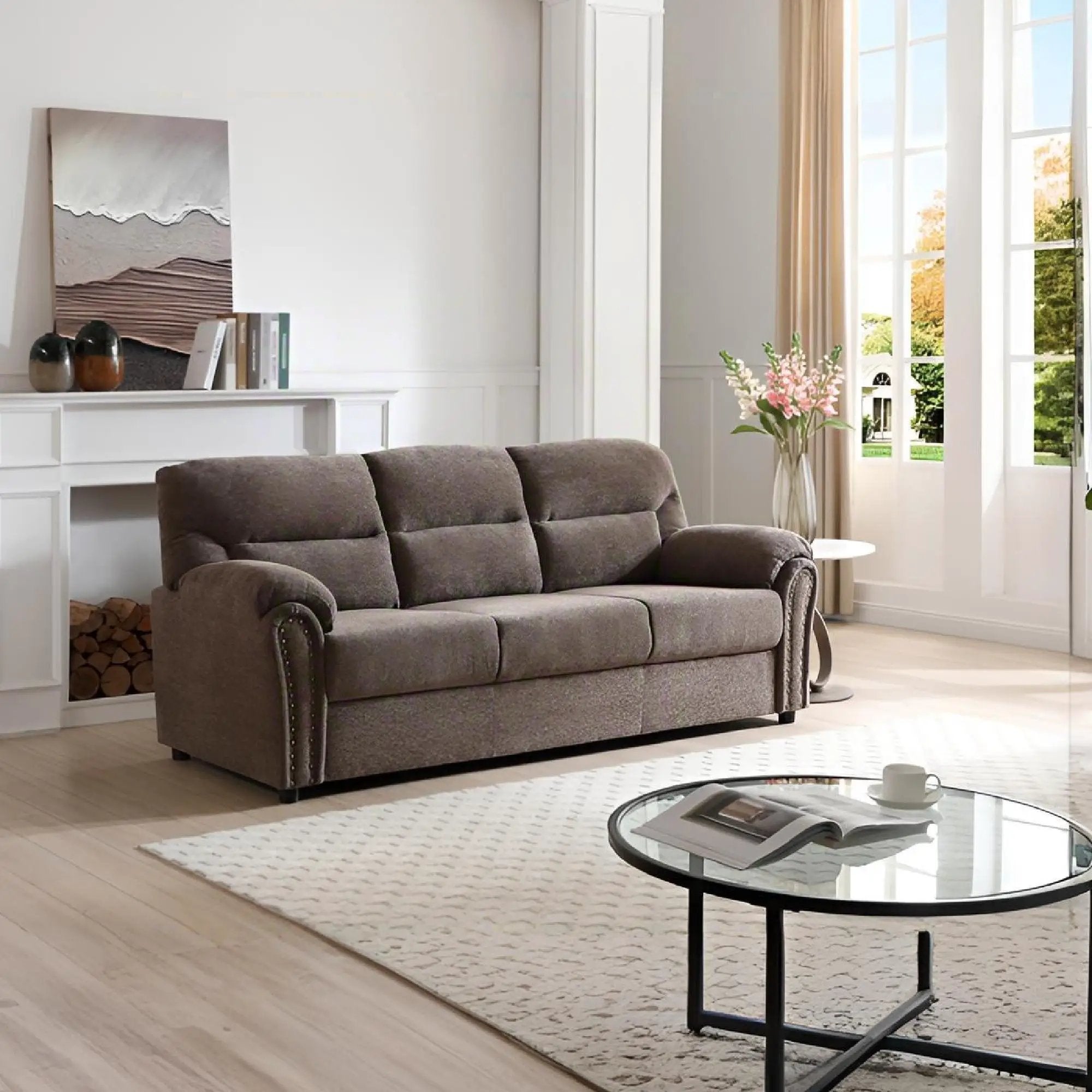 Hamilton - Sofa With Nailhead Trim by Unique Piece Furniture