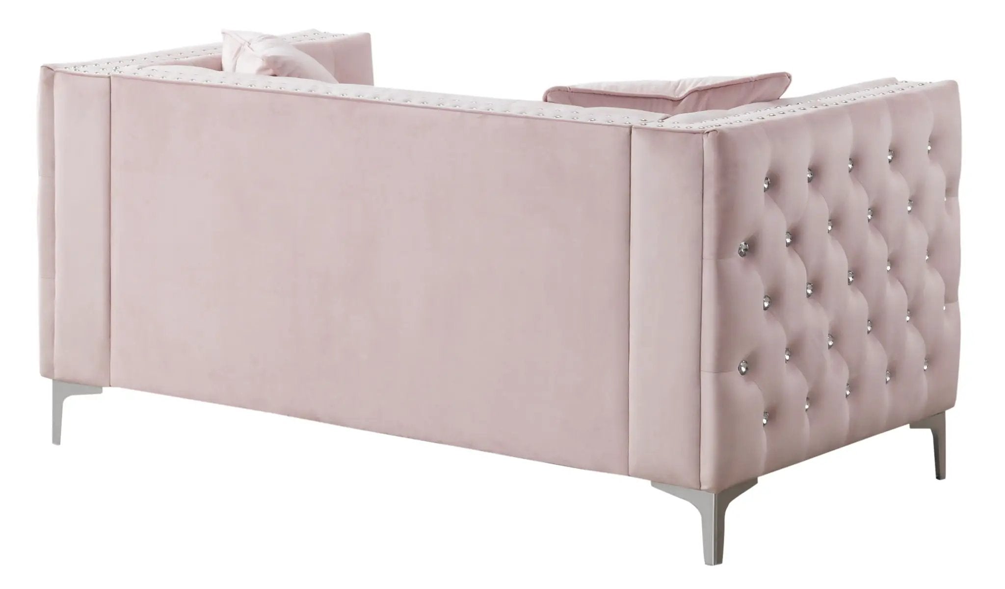 Elegant Track Arm Loveseat by Unique Piece Furniture
