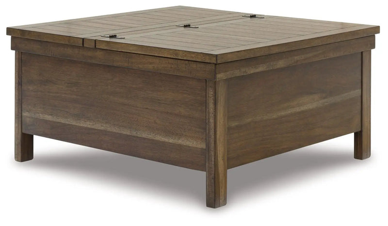Moriville - Lift Top Cocktail Table - Grayish Brown by Unique Piece Furniture