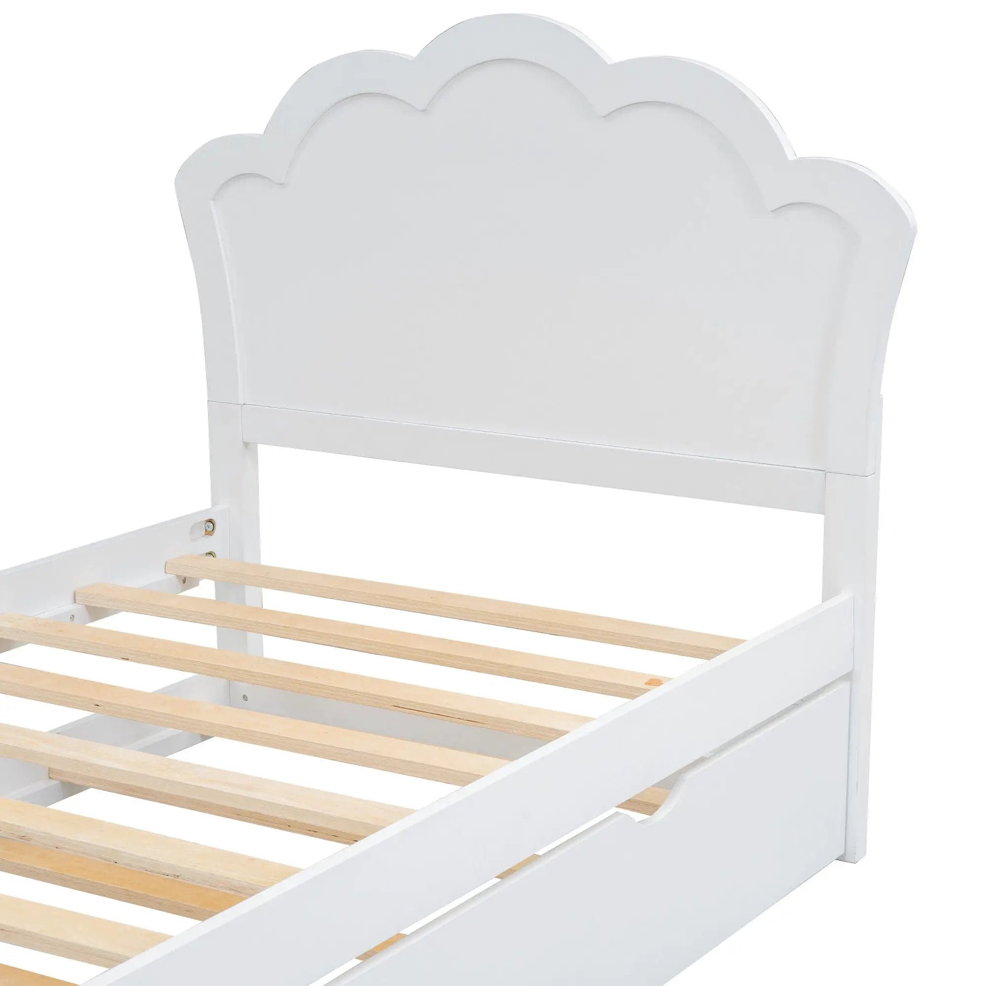 Platform Bed With Headboard And Trundle by Unique Piece Furniture
