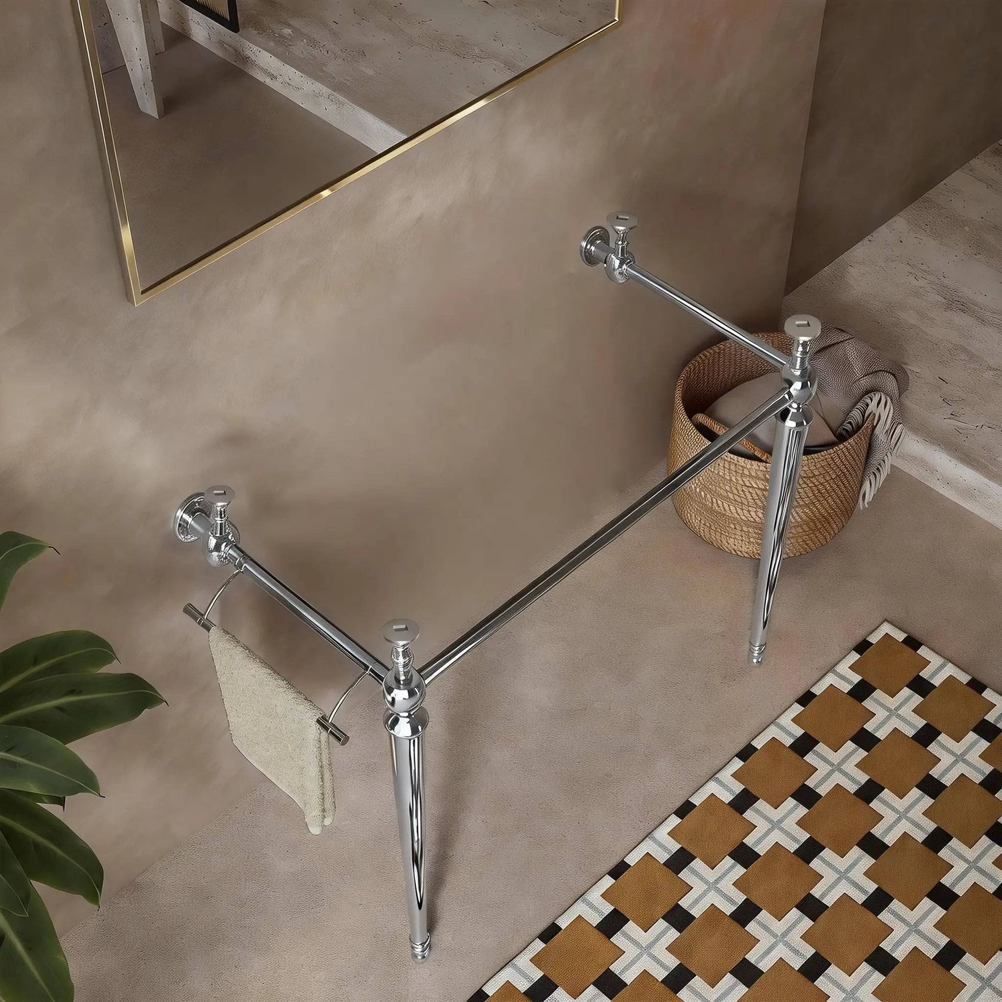 VICI 36" Freestanding Bathroom Console by HouseOfZazla
