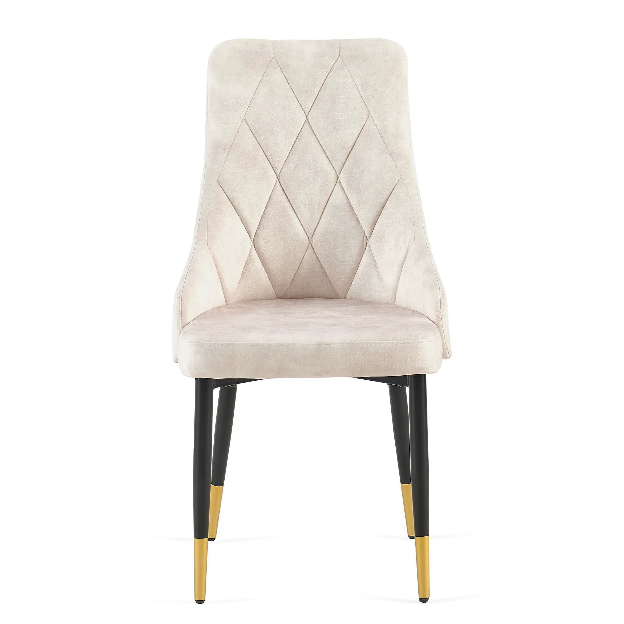 Dining Chairs Living Room Chair Modern Kitchen Armless Side Chair With Metal Legs by HouseOfZazla