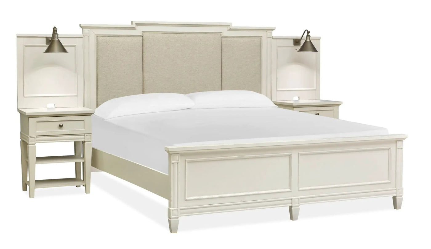 Willowbrook - Upholstered Wall Panel Bed by Unique Piece Furniture