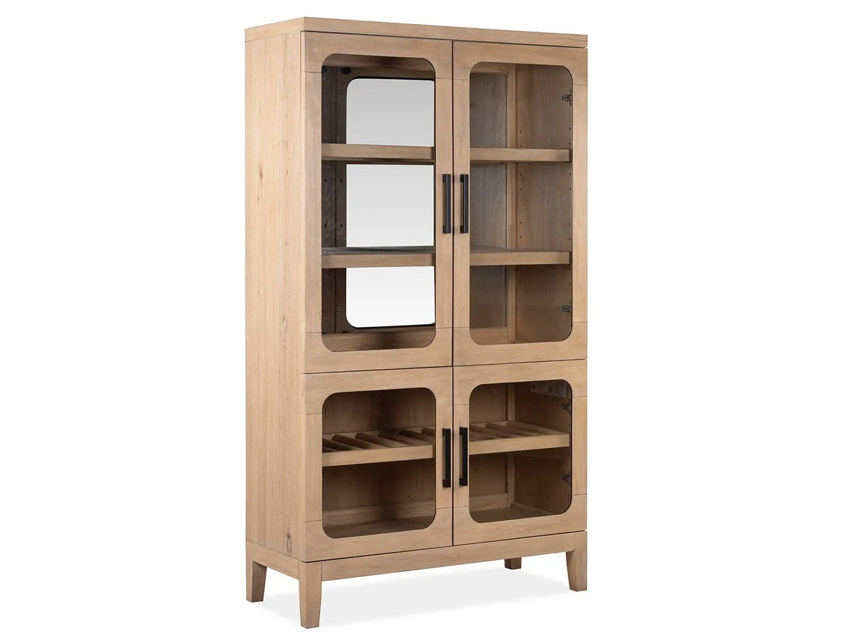 Somerset - Buffet Curio - Butternut and Omari Natural