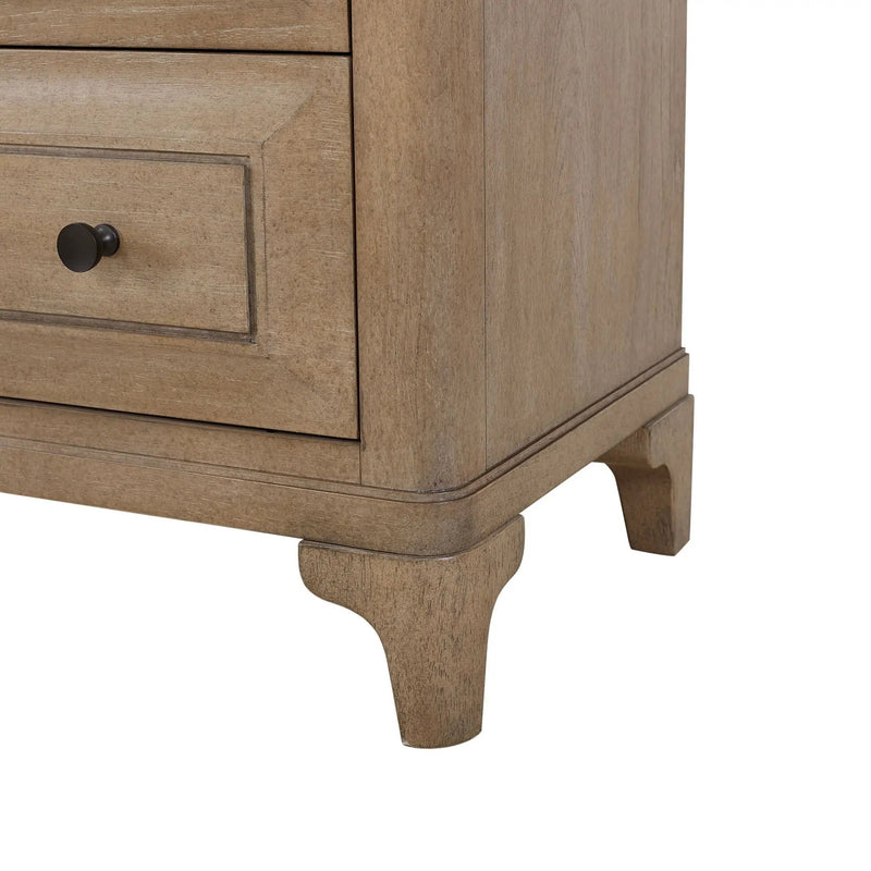 2 Drawer Nightstand - Sand by Unique Piece Furniture