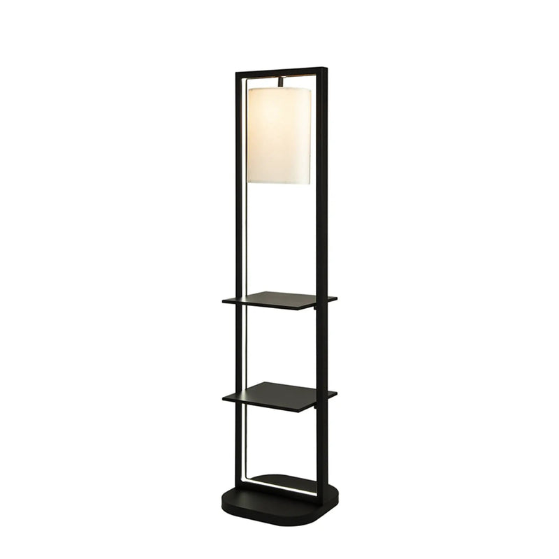 Two Tiered Vertical Shelving Stand with Light by HouseOfZazla