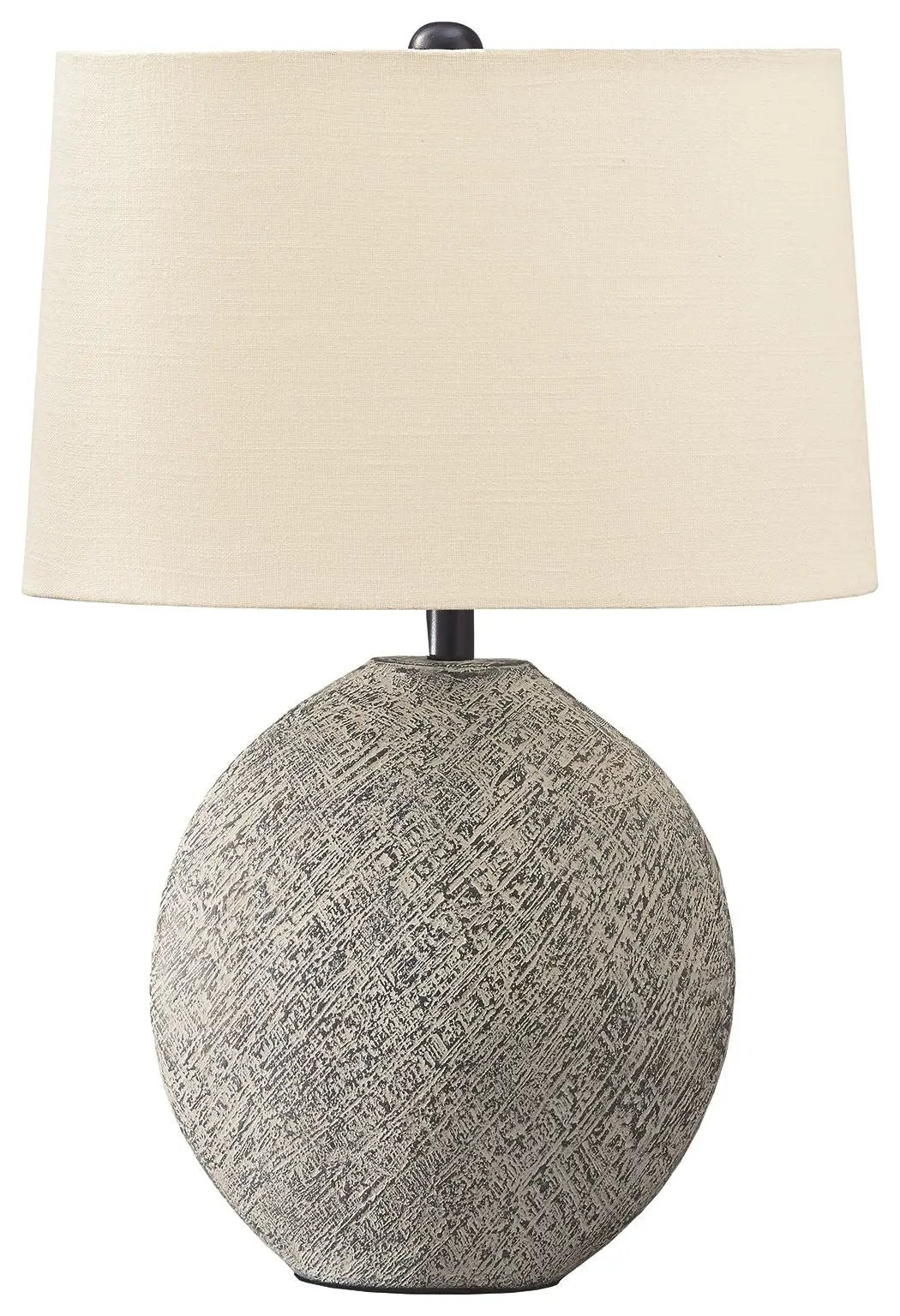 Harif - Paper Table Lamp - Beige by Unique Piece Furniture