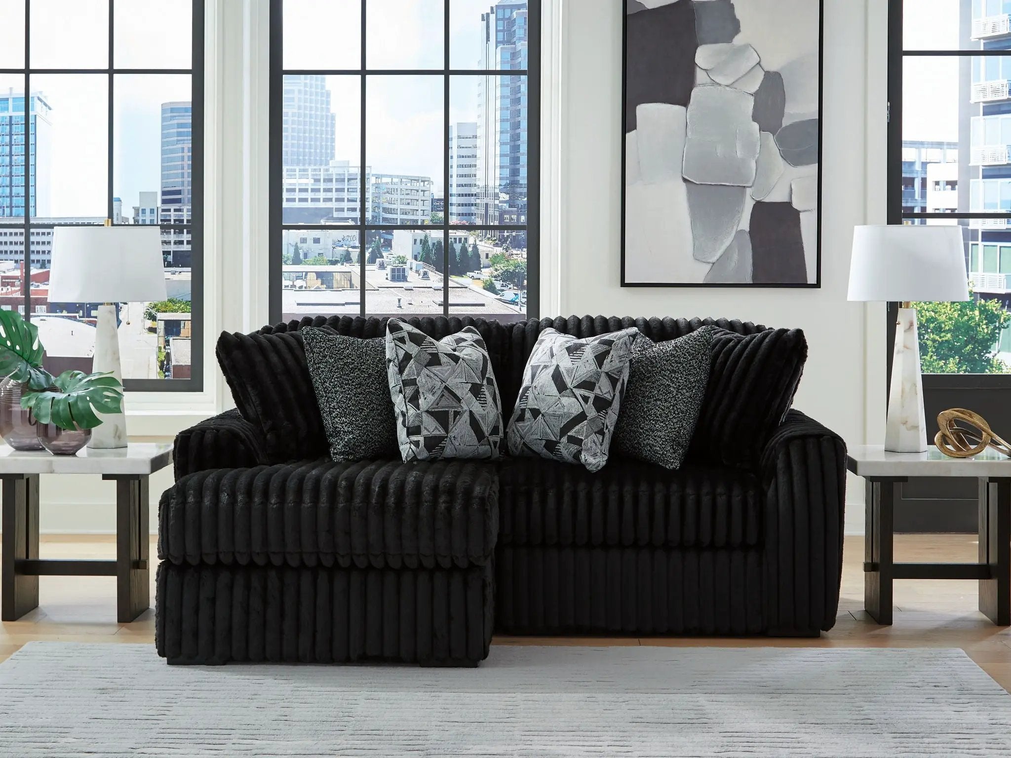 Midnight-Madness - Sectional by Unique Piece Furniture
