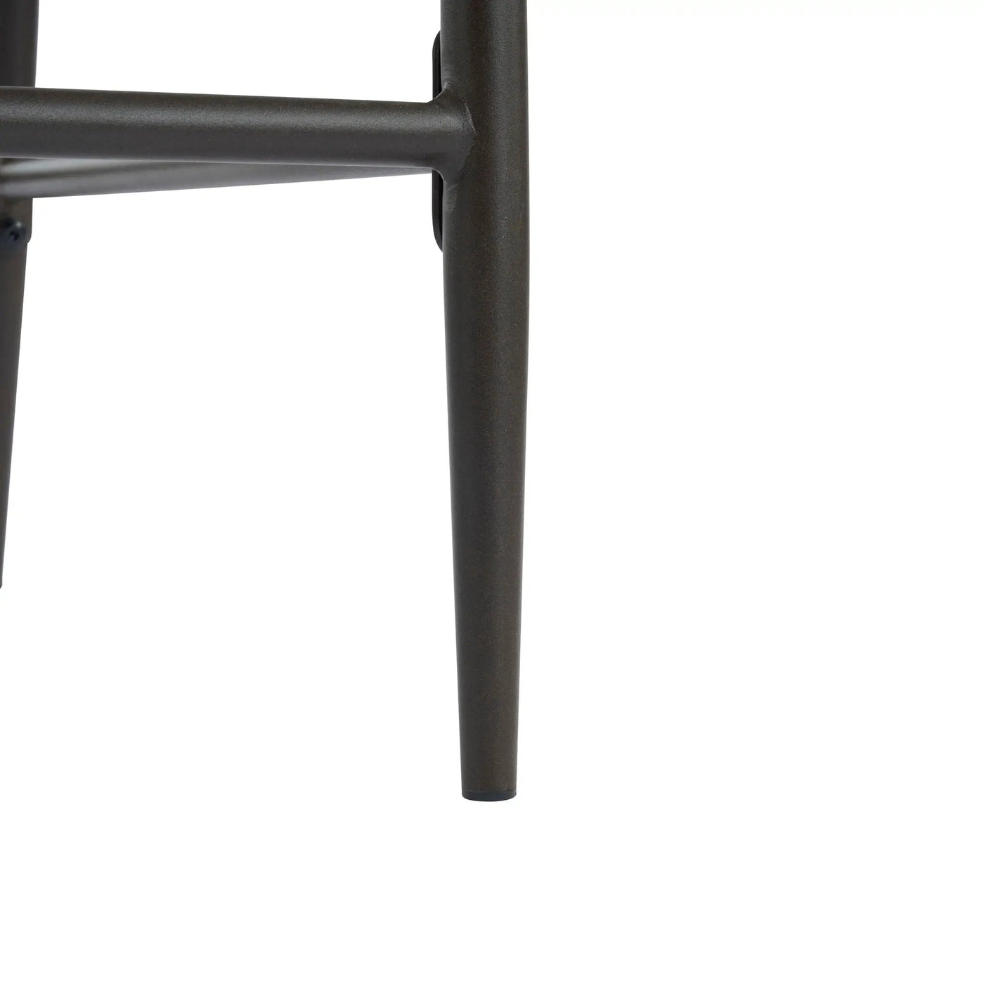 Mid Century Modern Counter Stool Set With Iron Frame by HouseOfZazla