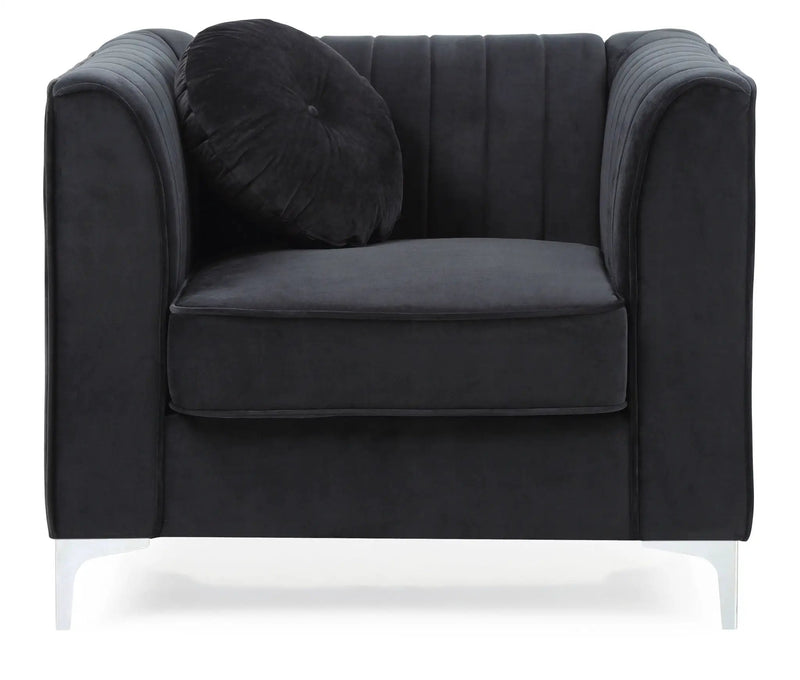 Contemporary Sloped Armchair by Unique Piece Furniture