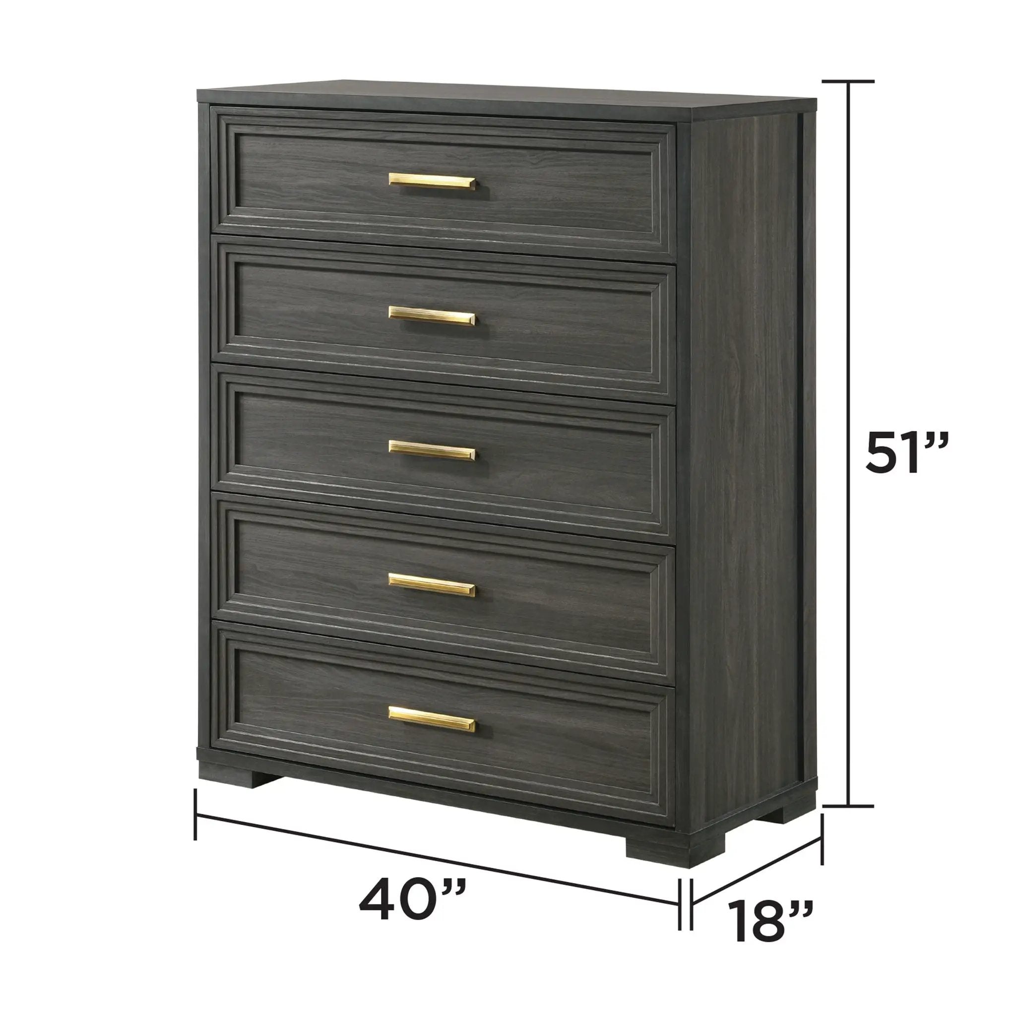 Colorado - Bedroom Set With Upholstered LED Headboard by HouseOfZazla
