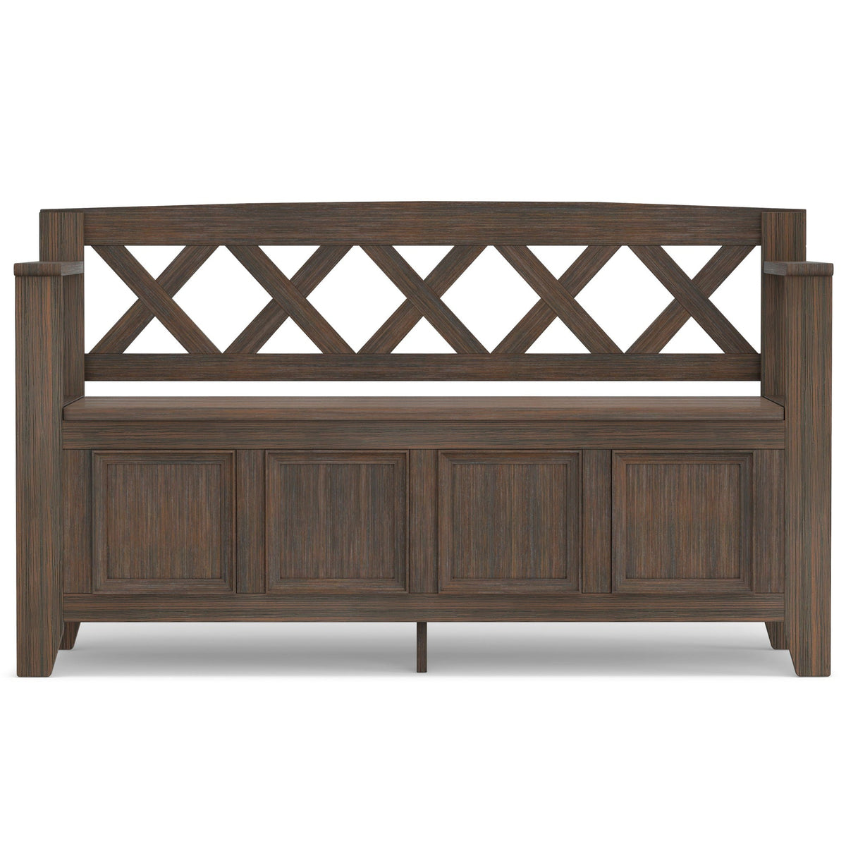 Solid Wood Entryway Storage Bench with Lift-Top Storage - Amherst, photo 15 of 40