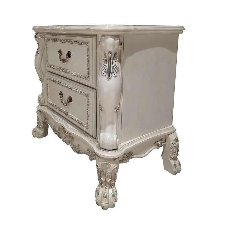 Dresden II - Nightstand - Bone White by Unique Piece Furniture