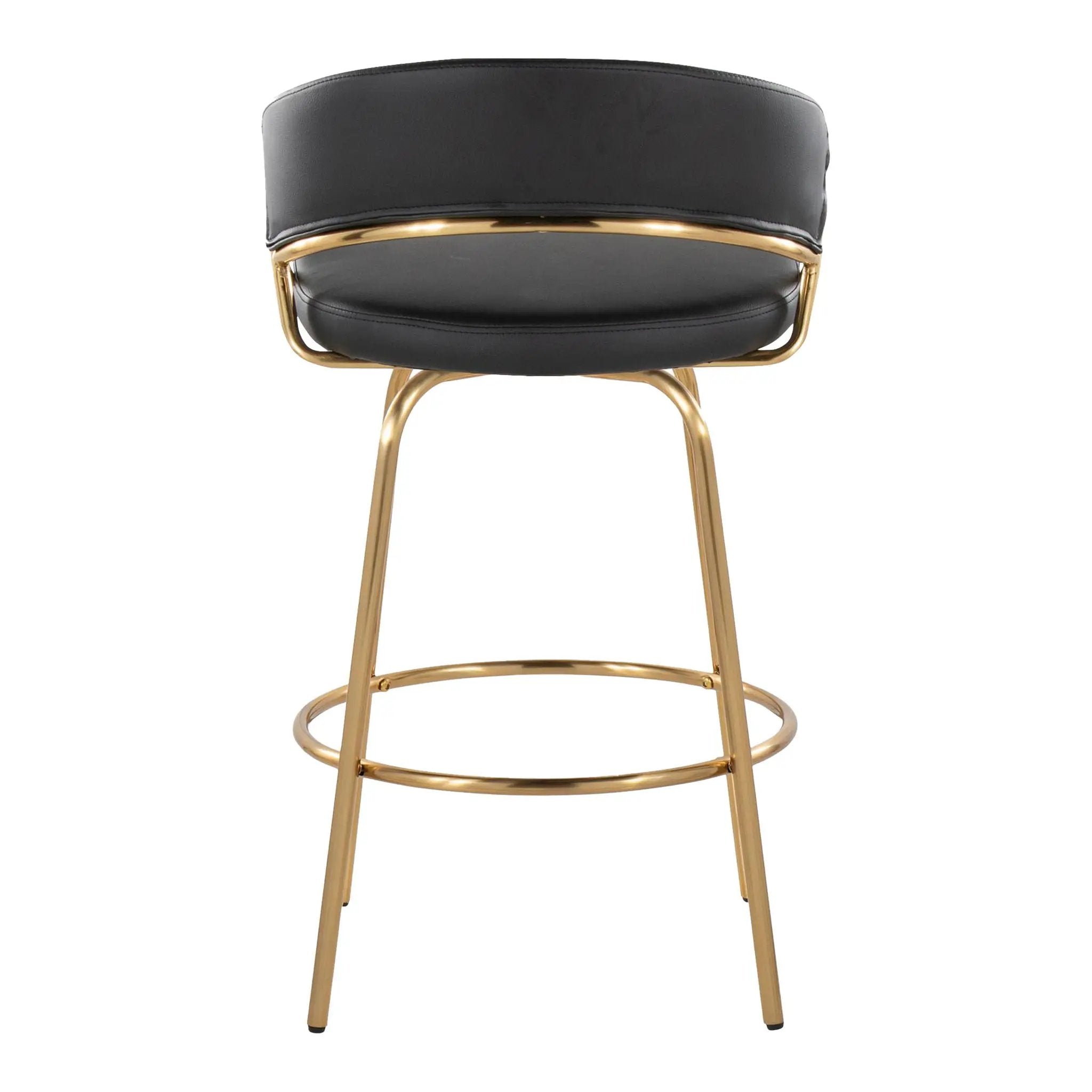 Jie - Glam Fixed Height Counter Stool (Set of 2) by Unique Piece Furniture