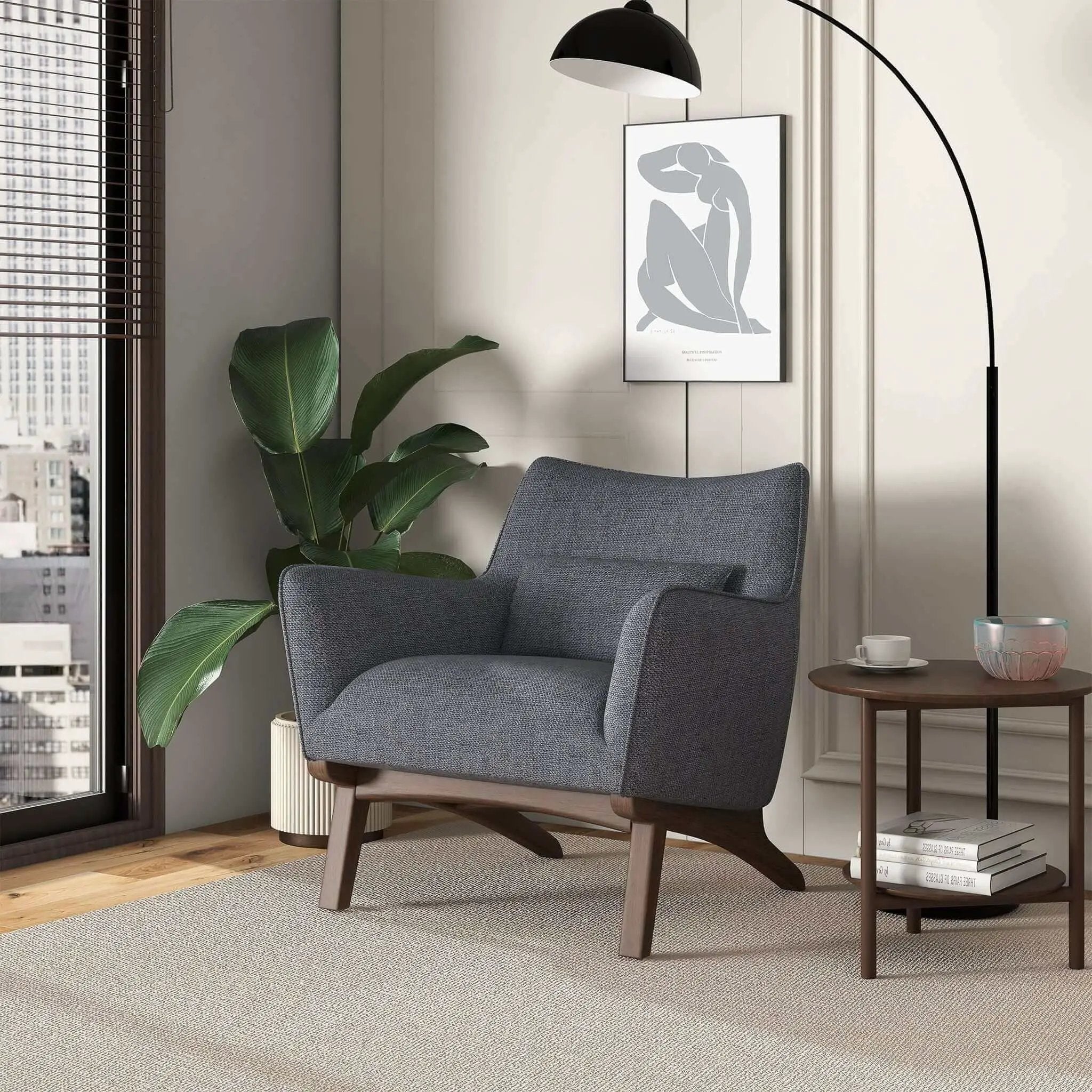 Brayden - Moder Armchair by Unique Piece Furniture