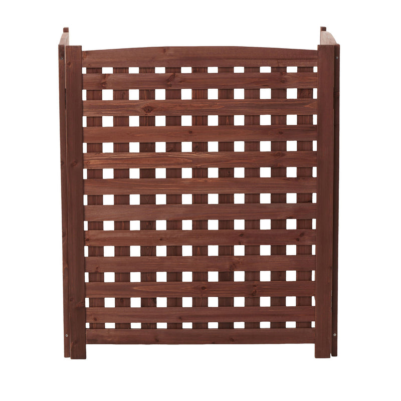 3 Panel Outdoor Air Conditioner Fence Screen by HouseOfZazla