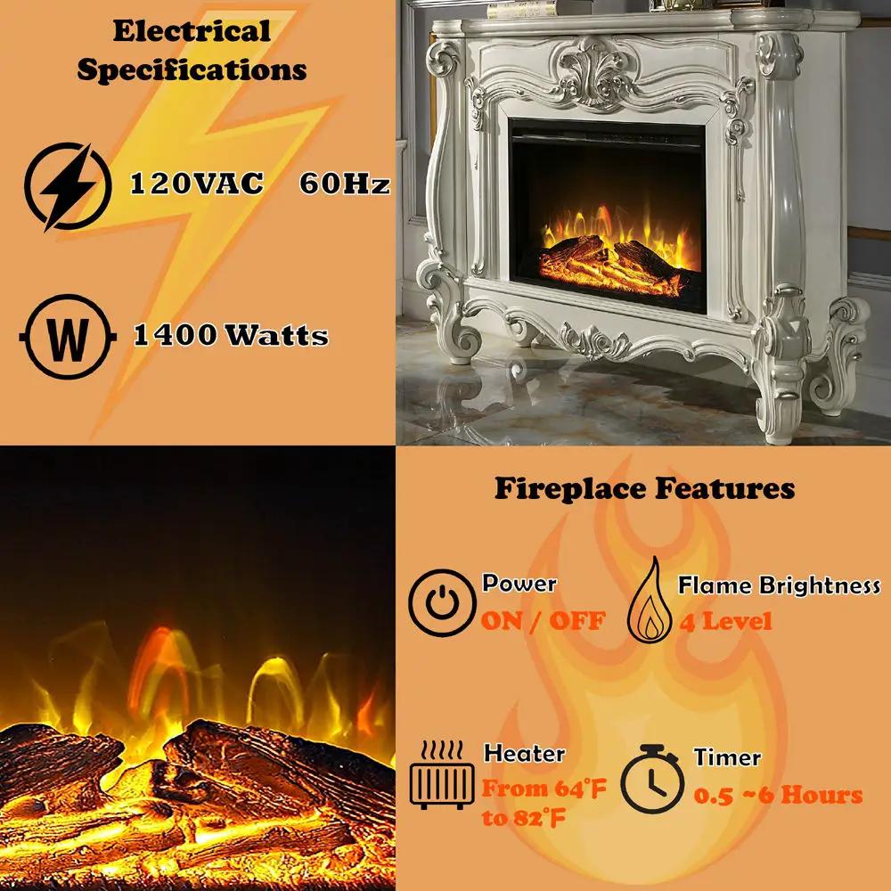 Versailles - Fireplace by Unique Piece Furniture