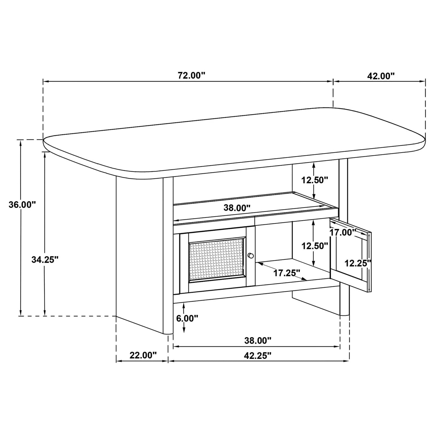 Kimpton - Rectangular Dining Table Set by HouseOfZazla