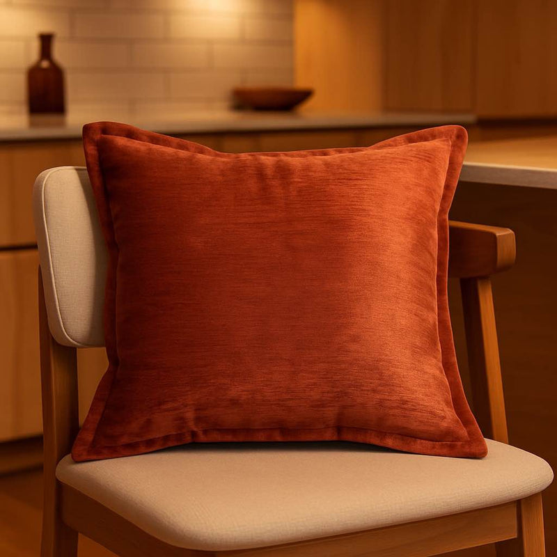 Velvet Throw Pillow with Plush Support - Rose, photo 2 of 5