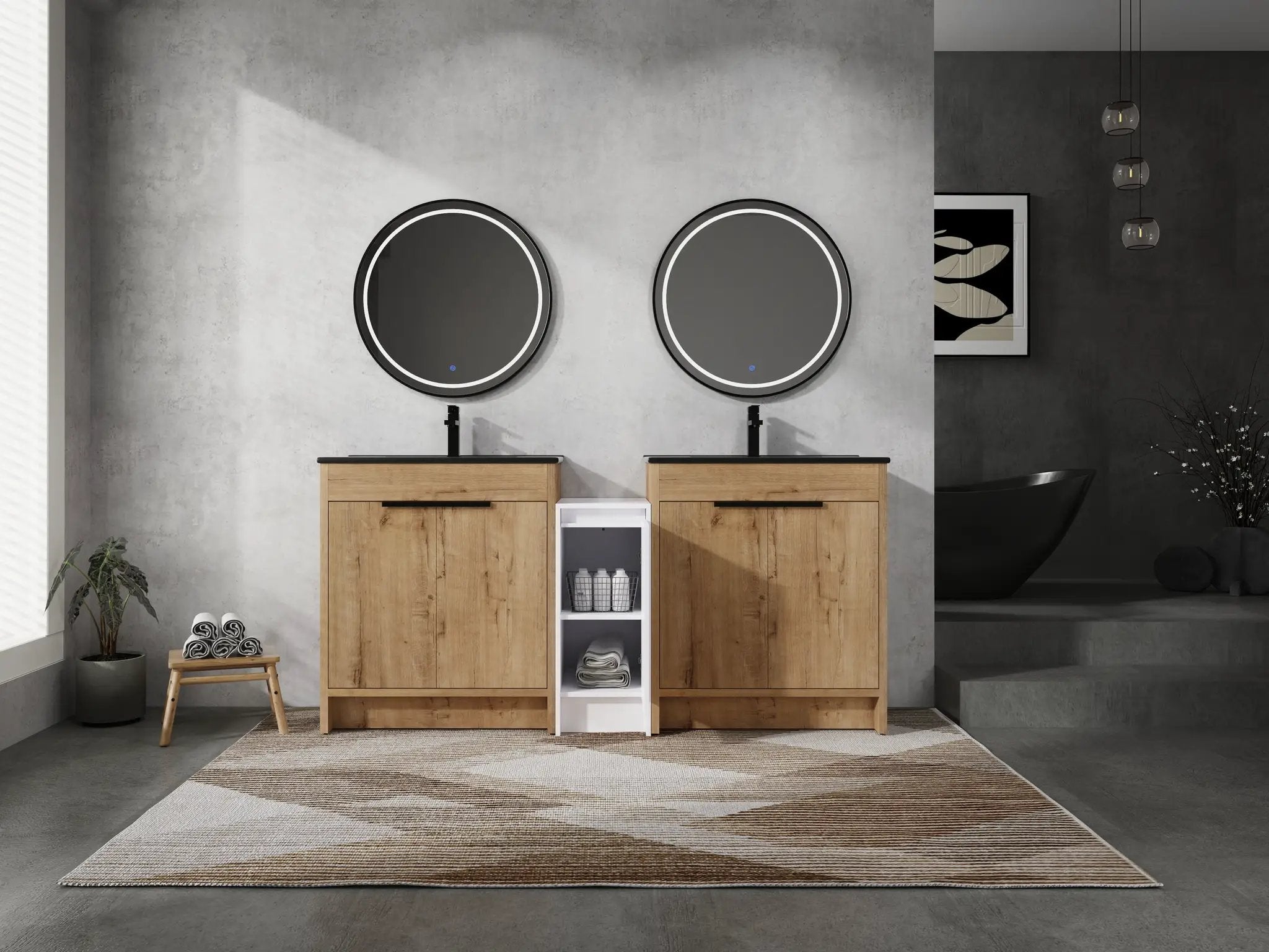 72 Inch Freestanding Bathroom Vanity by HouseOfZazla